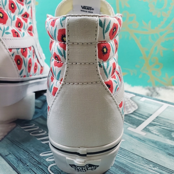 Vans sk8-HI Flowers 💐😍 (CL) - Picture 7 of 14